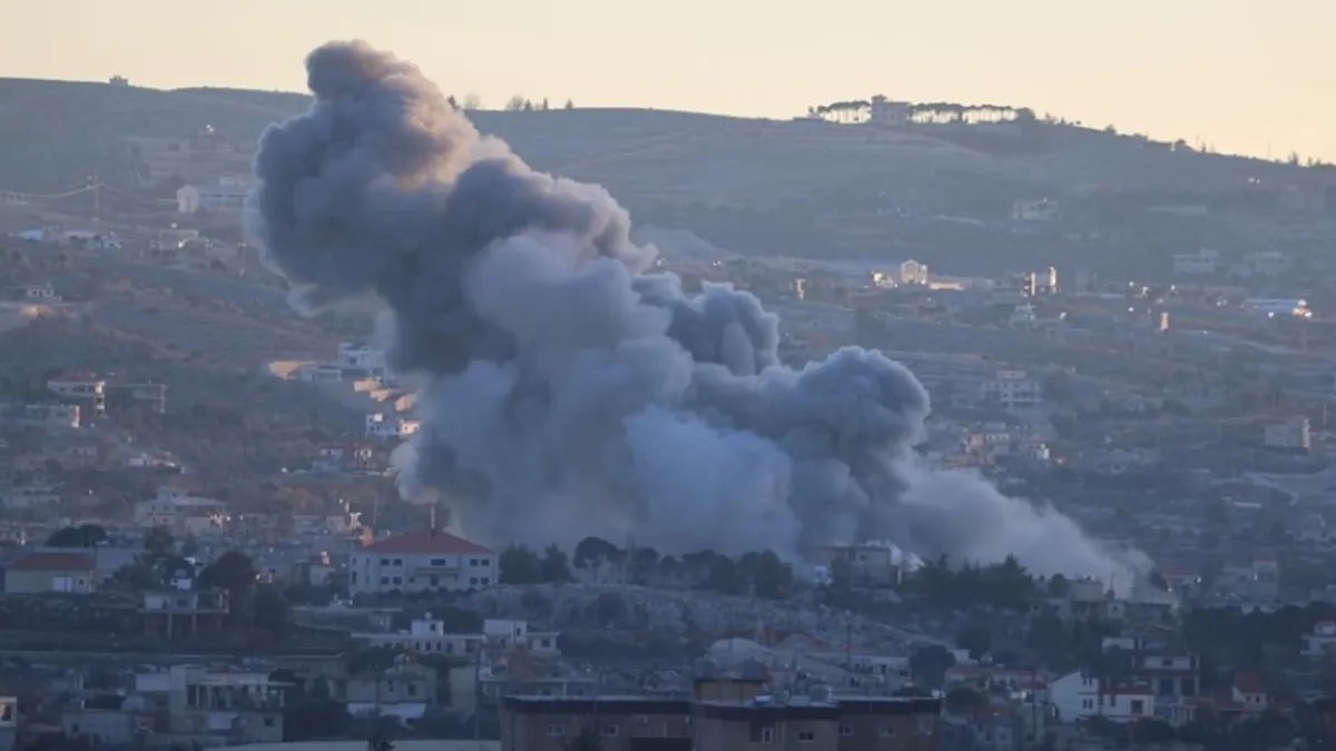 İsrail’den ateşkese rağmen yine Lübnan’ı hedef aldı: 2 ev havaya uçuruldu İsrail’den ateşkese rağmen yine Lübnan’ı hedef aldı: 2 ev havaya uçuruldu