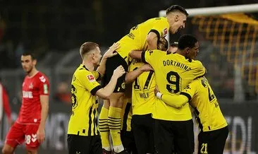 Borussia Dortmund sahasında Köln’ü farklı yendi