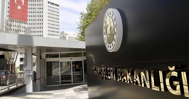 Dışişleri Bakanlığı ABD raporuna tepki gösterdi: İddialar gerçeklikten uzaktır