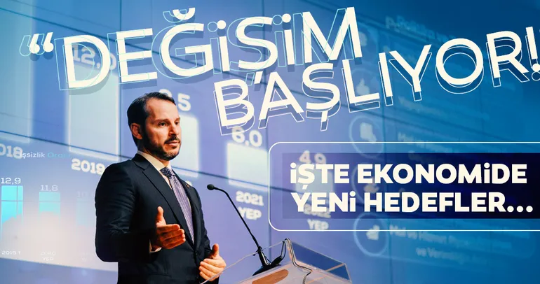 Değişim başlıyor: İşte ekonomide yeni hedefler...