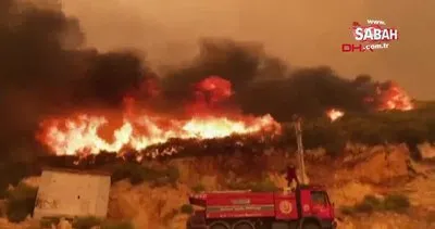 Mersin Aydıncık’taki orman yangını ikinci gününde | Video