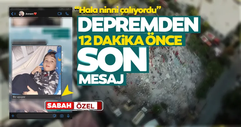 Son dakika haberi... İzmir depreminde hayatını kaybeden 2.5 yaşındaki Barlas’ın son mesajı Türkiye’yi ağlattı