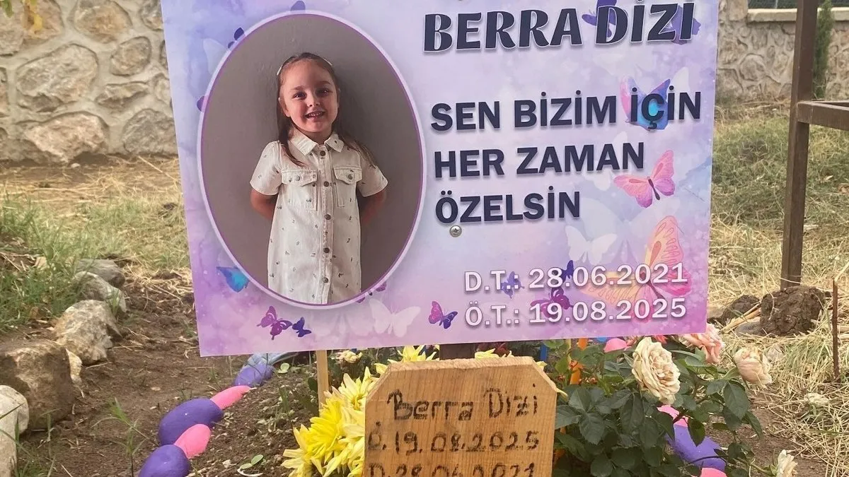 SON DAKİKA: Kreşte ölen 4 yaşındaki Berra'yı MEBBİS'e