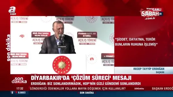 Başkan Erdoğan Diyarbakır'da müjdeyi verdi: Yakında kültür merkezi olacak | Video