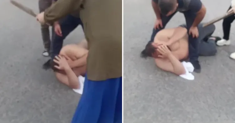 Anneden tacizciye meydan dayağı: Tekme ve sopalarla dövüldü