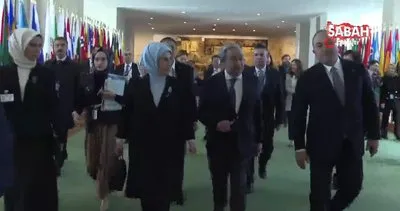 Emine Erdoğan, BM Genel Sekreteri Guterres’le görüştü | Video
