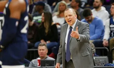 NBA’de Tom Thibodeau sezonun en iyi başantrenörü seçildi