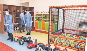 Kadın mahkûmun bebeğine sıcak yuva