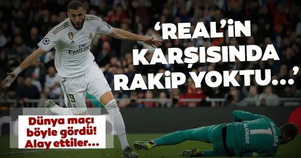 Real Madrid - Galatasaray maçı için flaş manşet! Galatasaray'la alay ettiler...