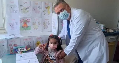 7 yaşındaki Aye, babasının böbreğiyle hayata tutundu #bursa