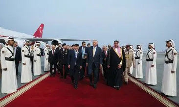 Başkan Erdoğan Katar’da