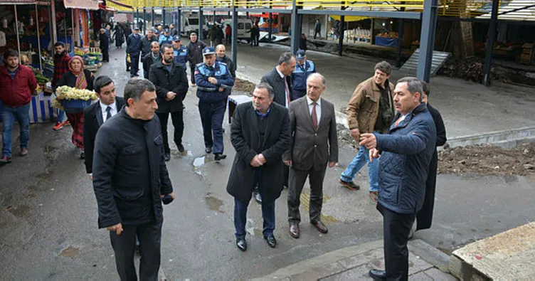 Başkan Uysal Pazarcı esnafıyla buluştu