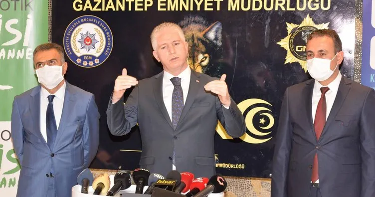 Cumhuriyet tarihinin en büyük narkotik operasyonu! Gaziantep Valisi Davut Gül tüm detayları anlattı