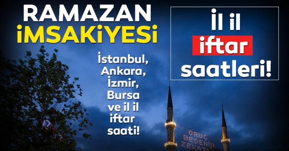 6 Mayis Ankara Iftar Vakti Ankara Da Iftar Saat Kacta 2019 Ankara Ramazan Imsakiyesi