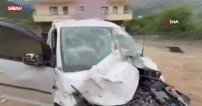 Şemdinli’de trafik kazası: 3 yaralı