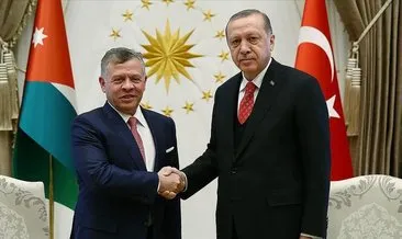 Başkan Erdoğan Ürdün Kralı 2. Abdullah ile görüştü