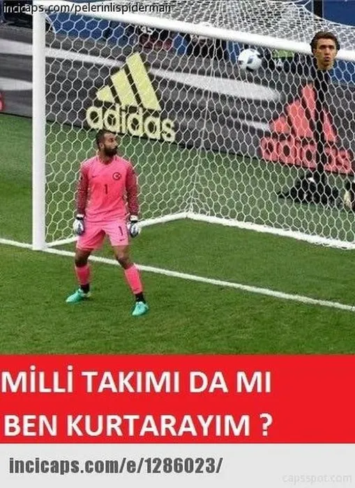 Hırvatistan - Türkiye maçı capsleri