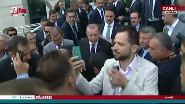 Cumhurbaşkanı Erdoğan MYK için AK Parti'de
