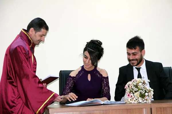 TOMA gelin arabası oldu