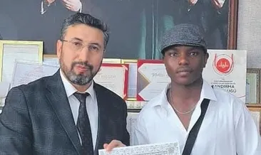 Kamerunlu Narcisse Müslüman oldu