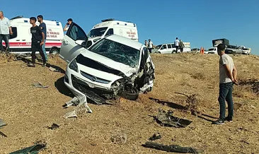 Şanlıurfa'da çekici otomobil ile çarpıştı: 3 yaralı #sanliurfa