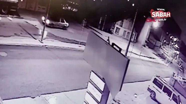 Pompalı tüfekle dehşet saçtı! O anlar güvenlik kamerasında