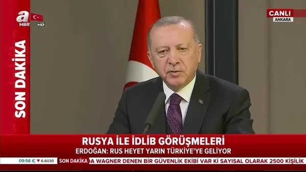 Cumhurbaşkanı Erdoğan'da Libya'daki son durum hakkında açıklama | Video