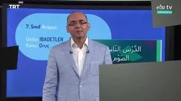 EBA TV - 7. Sınıf  Arapça Konu, Oruç