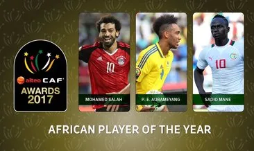 Yılın Afrikalı Futbolcusu ödülüne 3 aday