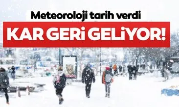 Meteoroloji’den son dakika hava durumu ve kar yağışı uyarısı gecikmedi! Yeni haftada İstanbul ve birçok ilde kar yağışı bekleniyor!
