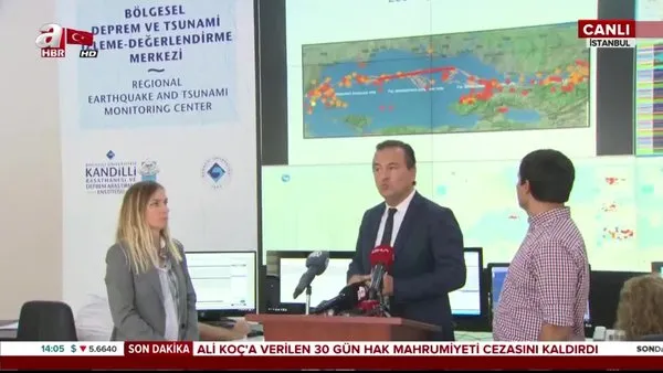 Kandilli Rasathanesi'nden İstanbul depremine ilişkin açıklama