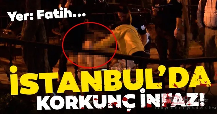 Son dakika haberi: İstanbul Fatih’te kanlı infaz! Otelin kafesinde…