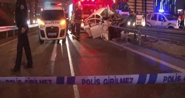 İstanbul’da feci kaza: 2 ölü 2 yaralı