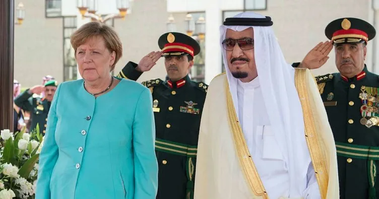 Almanya Başbakanı Merkel, Suudi Arabistan’da