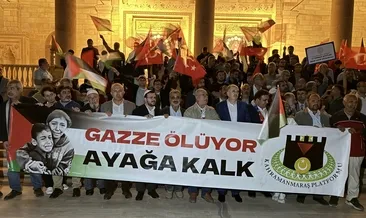 Gazze için tek ses oldular