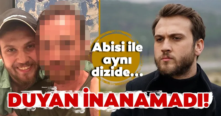 Ünlü oyuncular Aras Bulut İynemli ve oyuncu abisi Orçun İynemli’yi gören şaşırıyor!