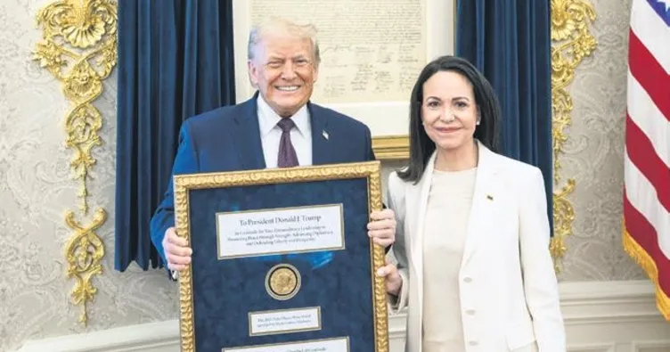 Trump’ın artık Nobel’i var