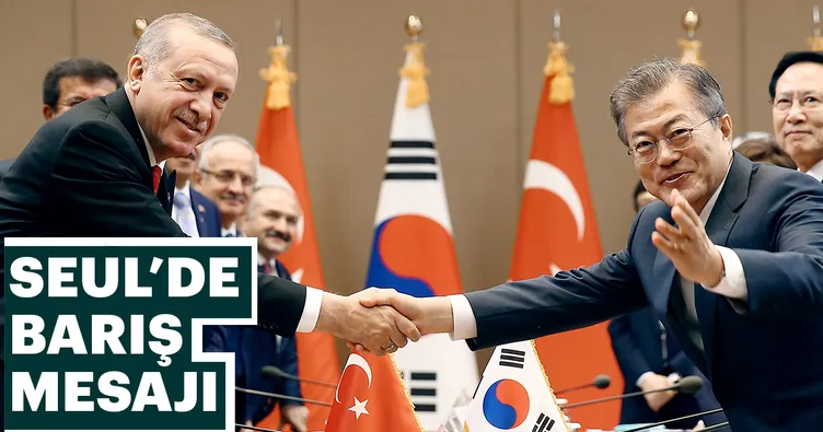 Seul’de barış mesajı