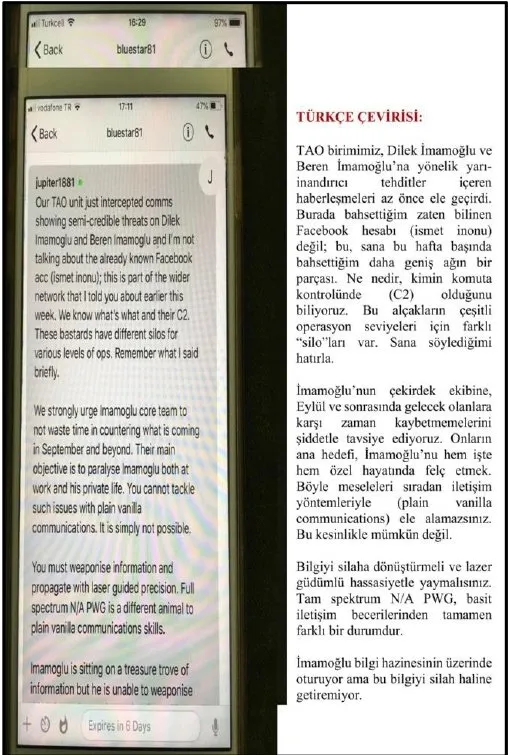 İBB seçimlerinde kriptolu casusluk skandalı! Wickr üzerindeki yazışmalar ortaya çıktı