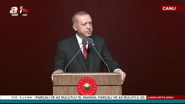 Külliye'deki 10 Kasım programında Cumhurbaşkanı Erdoğan'dan önemli açıklamalar