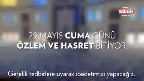 İstanbul Valisinden cuma müjdesi! Camilerin açılacağını bu video ile duyurdu! | Video