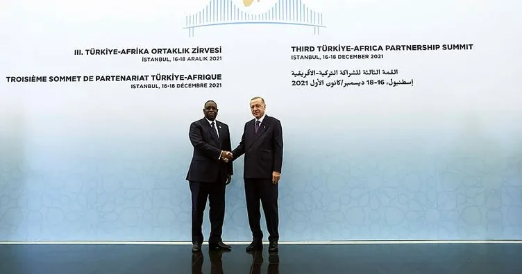 Başkan Erdoğan, Senegal Cumhurbaşkanı Sall ile görüştü