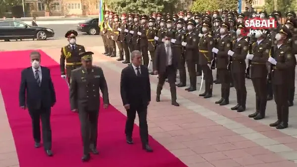 Milli Savunma Bakanı Hulusi Akar, Özbekistan’da | Video