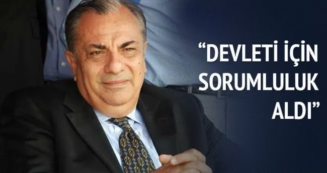 Yalçın Topçu: ‘Devleti için sorumluluk aldı’