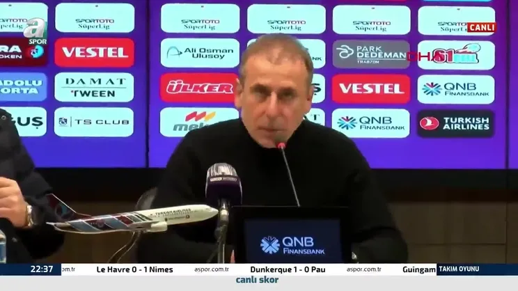Abdullah Avcı'dan maç sonu Ali Koç'a teşekkür!