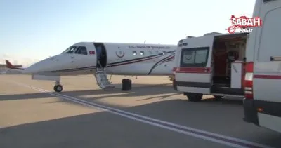 Kırgızistan’daki Kovid-19 hastası Türk vatandaşları ambulans uçakla yurda getirildi | Video