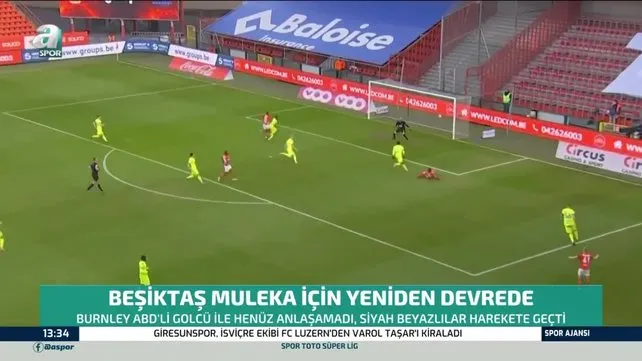 İngiltere'ye transferi gerçekleşmeyen Muleka için Beşiktaş yeniden devrede | Video