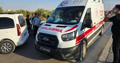 Motosiklete çarpmamak için manevra yapan otomobil şarampole devrildi! 1 ölü #gaziantep