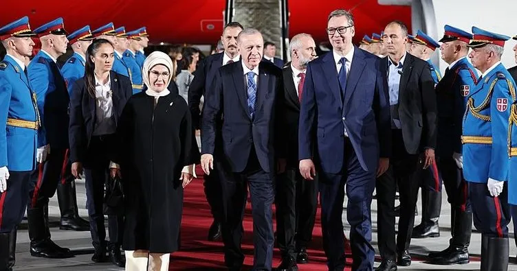 Başkan Erdoğan Sırbistan’da