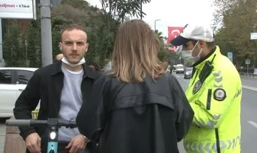 İstanbul’da elektrikli scooter denetimi! Polis affetmedi...